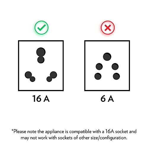 Borosil Electric Glass Kettle, Borosilicate Glass, Extra Long Cord, Dry-Boil Protection, 360° Rotating Base, 1.8 L, Transparent, 1500 Watts