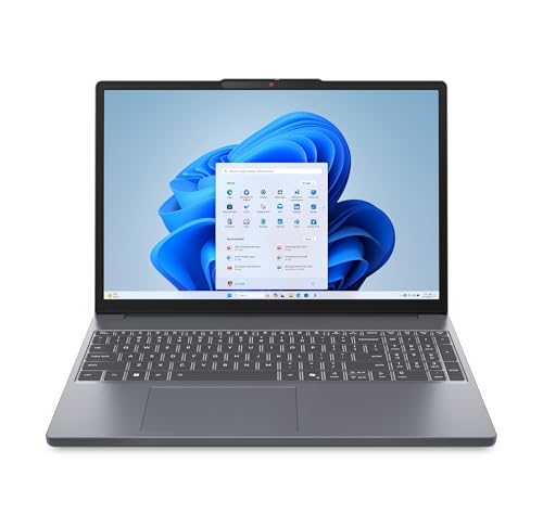 Lenovo IdeaPad Slim 3 13th Gen Intel Core i5-13420H 15.3 inch (38.8cm) WUXGA IPS Laptop (8GB RAM/512GB SSD/Windows 11/MSO 365 Basic + Office 2024/Top Metal Cover/Backlit KB/Grey/1.6Kg), 83K101MFIN