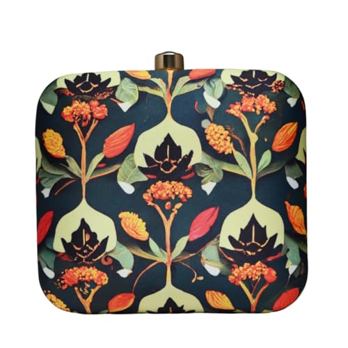 Artklim Floral Printed Clutch