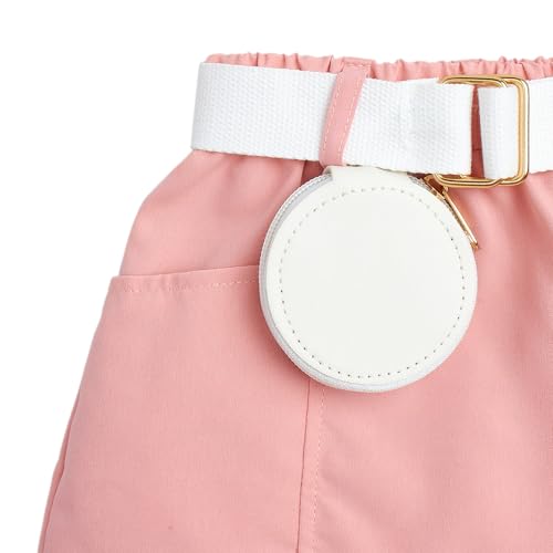 Hopscotch Polyester Girls Solid Blouseskirt Set In White Color For Ages 3-4 Years