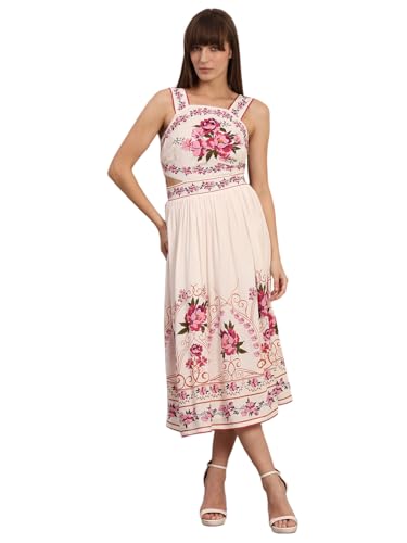 VERO MODA Women A-Line White Dress