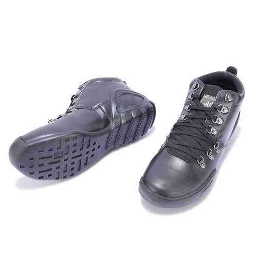 Woodland Men's Black Leather Casual Shoe-8 UK (42 EU) (GC 1869115NW)