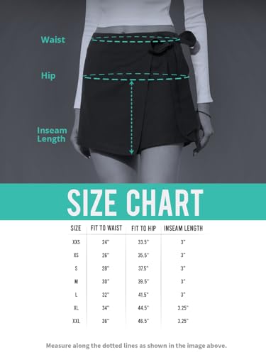 The Souled Store Cotton Linen Skorts: Navy Women and Girls Wrap Around Solid Blue Mini Cotton Linen Skorts