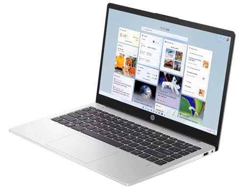 HP Professional 14 (2026), Intel (i5 14th Gen) Core 5 120U - (16 GB/512 GB SSD/Intel Iris Xe Graphics/Windows 11 Pro) Business Laptop/14.0" FHD/Backlit + Fingerprint/Silver/Copilot/1.4kg/MSO 2024