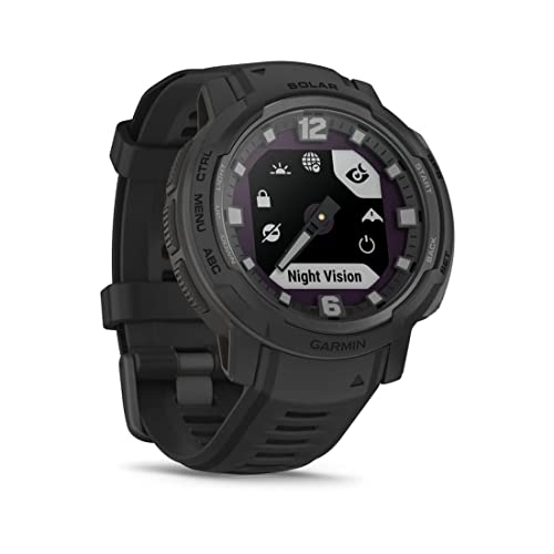 Garmin Instinct Crossover Solar,Tactical Edition, Black