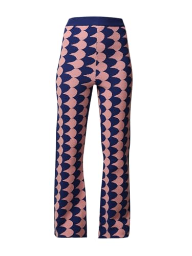 ONLY Women's Straight Fit High-Rise Blue Pants