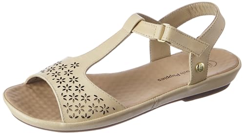 Hush Puppies Women's New Canna Sandal (5641418_WHITE_6 UK)