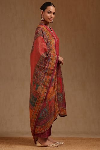 Soch Women's Shimmer Salwar Suit Set (RSD-EWA5CD22459_Multicolour