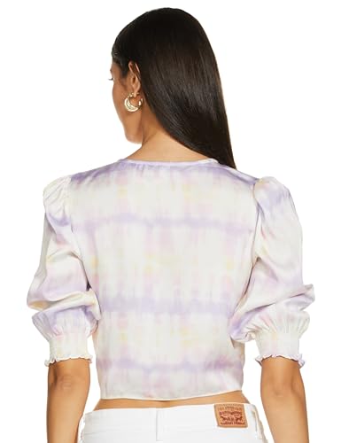 AND Women's Regular Tunic Shirt (TN21AG005TTN7_Pink M)