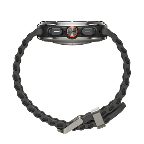 Samsung Galaxy Watch Ultra (47mm, LTE, Silver) with Upto 100h battery | 3nm Processor | Dual GPS | Quick Button/Siren | Sapphire Glass & Titanium | 10ATM & IP68 | BP & ECG Monitor |Energy Score & AGEs