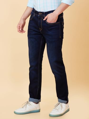 Being Human Dark Tone Men Jeans (Size: 38)-BHDI24050-DARK Tone
