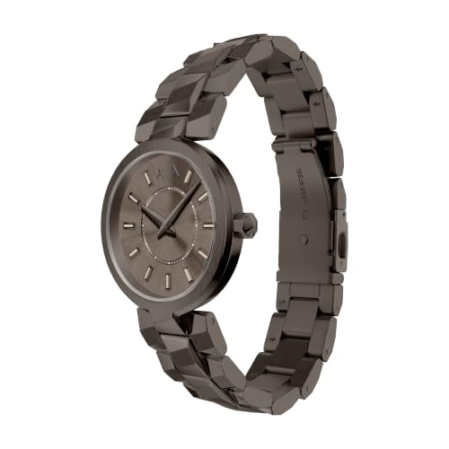 Armani Exchange Brown Quartz Stainless Steel Watch AX4410