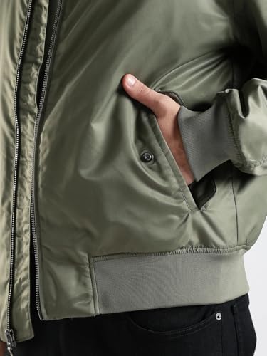 Calvin Klein Jeans Men's A-Line Coat (4RC526G251_Dusty Olive