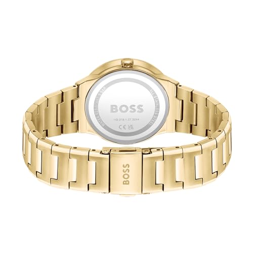 BOSS Hugo Stainless Steel Breath Analog Green Dial Women's Watch-1502649