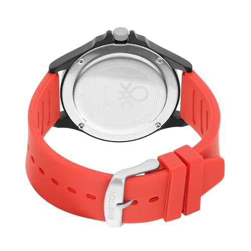 United Colors of Benetton Men Grey Round Resin Dial Analogue Watch- UWUCG0306