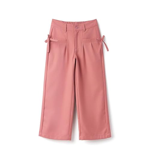 United Colors of Benetton Solid Regular Fit Bow Twill Trousers