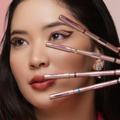 Typsy Beauty Double-Ended Eyeliner & Eyeshadow | Matte & Metallic Creamy Dual-Ended Eyeliner Pencil | One Swipe Application | Long-Lasting & Waterproof | Available in 5 shades | 2g (Blue Bombsicle 02)