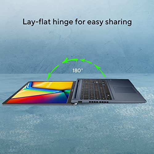ASUS Vivobook 15, Intel Core i3 13th Gen 1315U, 16GB RAM, 512GB SSD, FHD 15.6", Touchscreen, Win11, Office Home 2024, M365 Basic (1Year)*, Quiet Blue, 1.7Kg, X1504VA-E83959WS, Intel UHD iGPU, Laptop
