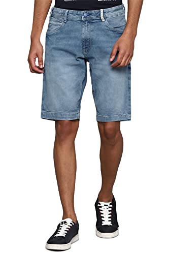 Allen Solly Blue Shorts