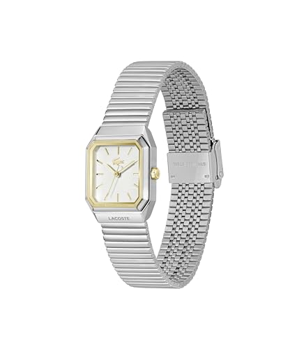 Lacoste Rene Qtz Basic White Rectangle Dial Women's Watch- 2001506