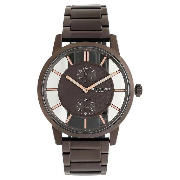 Kenneth Cole Mens Multi-Colour Dial Analogue Watch - KC50570004MN