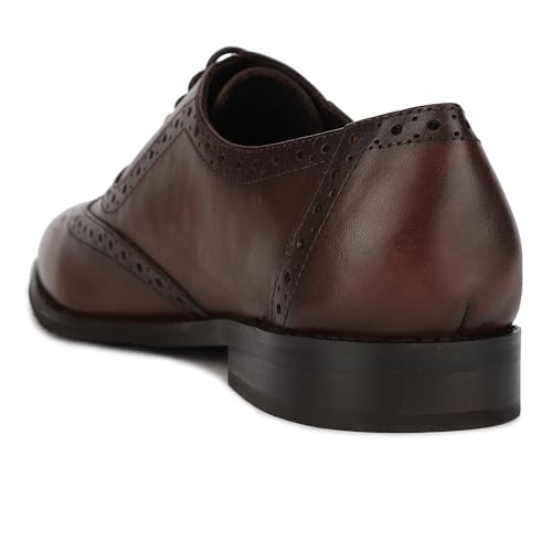 Woodland Men's Brown Softy Crust Formal Shoes-7 UK (41EURO) (GF 4657022)