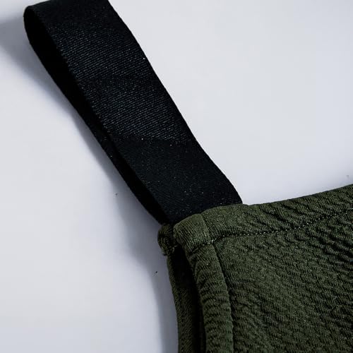 Hopscotch Girls Green Sleeveless Textured Pinafore Dress with Blouse for Age (2-3 Years)