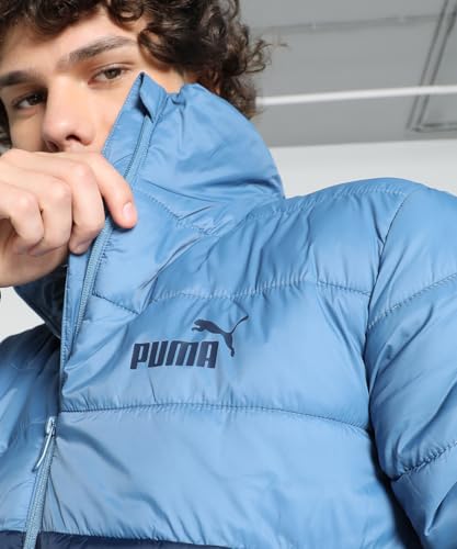 Puma Men's A-Line Coat (688743_Blue Horizon