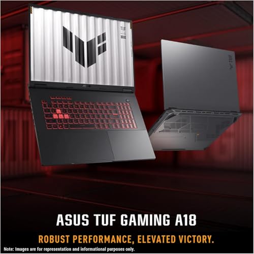 ASUS TUF A18 Gaming Laptop - AMD Ryzen 7 260 Beat i9-13905H - NVIDIA RTX 5060-64GB RAM -4TB SSD -18" WUXGA Display - RGB Backlit Keyboard -Thunderbolt 4 - FHD Camera -Gamer Creative Videao Editing