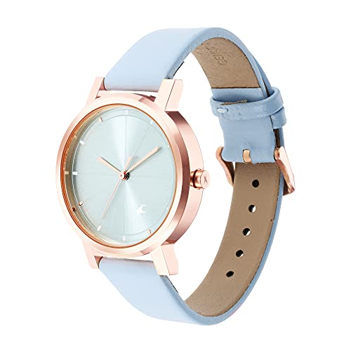 Fastrack Quartz Analog Blue Dial Watch for Girls-68028WL02/NT68028WL02