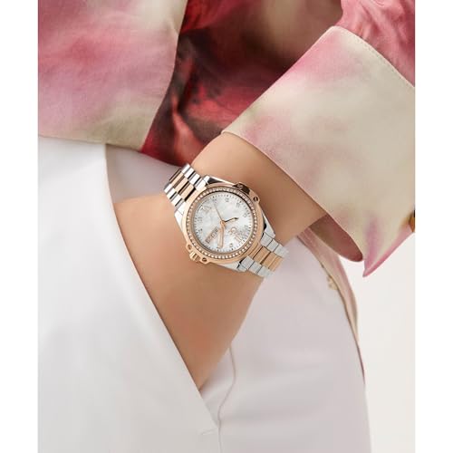 GUESS Collection Bolt Lady White Round Dial Analog Women's Watch - Z53001L1