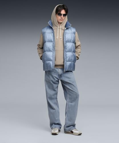 Puma | MMQ Men's Windproof Lightweight Puffer Vest | Honey Butter | M