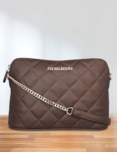 FLYING BERRY Womens Sling bag (BROWN)