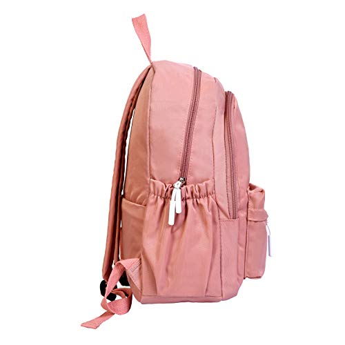 Lino Perros Women Free Size Standard Backpack (PINK)