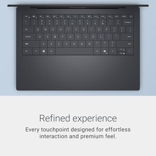 Dell XPS 14 DA14260, AI Powered Intel Core Ultra X7 358H Processor, 14" 2.8K 400 Nits Touch Screen Display, 32GB RAM, 1TB SSD, Wi-Fi 7, Graphite, Windows 11 + MSO, 1.36Kg, Thin & Light Laptop
