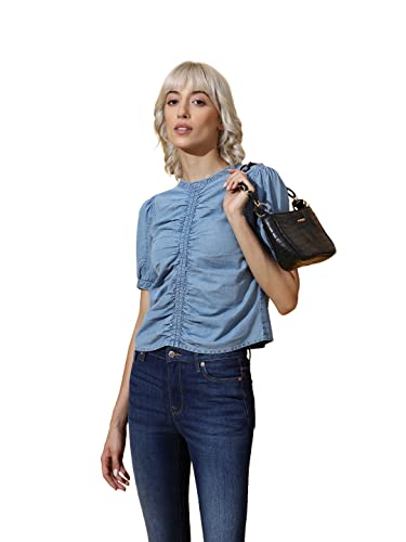 ONLY Regular Fit Top (15314207_Light Blue Denim_42)