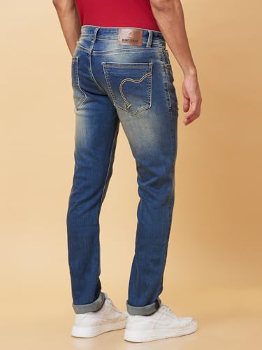 Being Human Dark Tone Men Jeans (Size: 28)-BHDI24123-DARK Tone