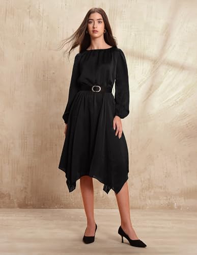 U.S. Polo ASSN. UWAW25DRS218 Black Womens Dress (UWAW25DRS218_Black_S)