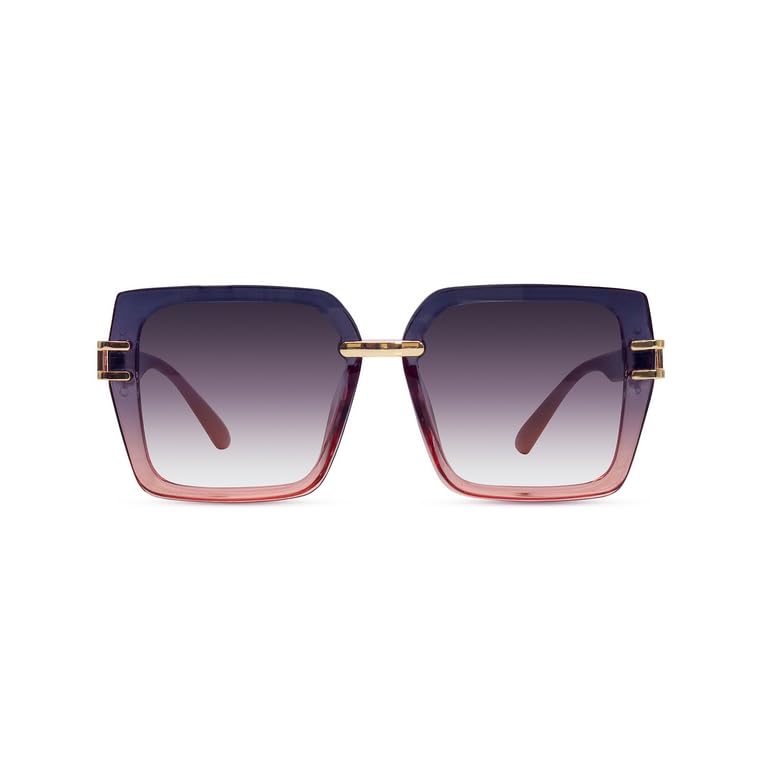 HASHTAG EYEWEAR Latest & Stylish Sunglasses for Women | Fashionable & Lightweight Eyewear, 100% UV Protected Sunglass with Maximum Clarity (Pink)