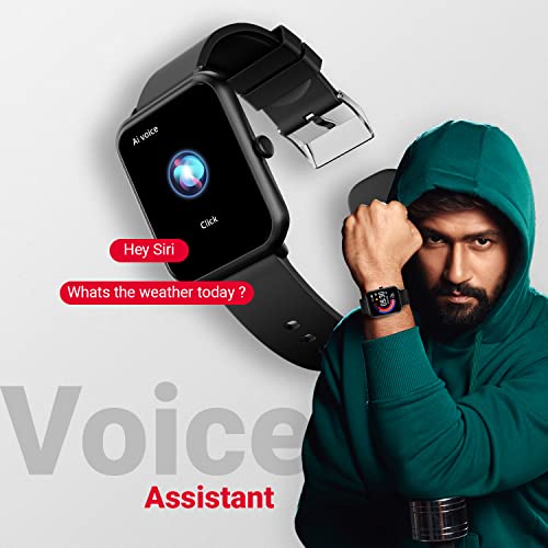 Fire-Boltt Ninja Call Pro Plus 1.83" Smart Watch with Bluetooth Calling, AI Voice Assistance, 100 Sports Modes IP67 Rating, 240 * 280 Pixel High Resolution