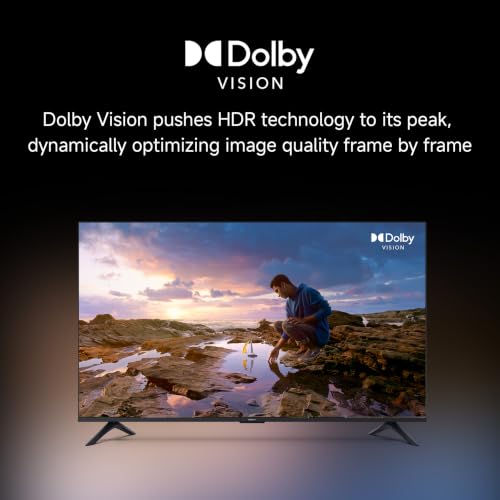 Xiaomi (108 cm) 43 inch Smartchoice X 4K Ultra HD Smart | Dolby Vision | Eye Care Mode | Google TV | L43MB-AIN