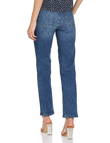 Marks & Spencer Women's Western Jeans (T57_9115_Dark Indigo Mix_S)