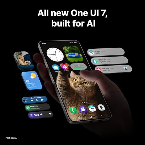 Samsung Galaxy S25 Edge 5G AI Smartphone (Titanium Silver, 12GB RAM, 512GB Storage) | Precision Built with Titanium | Ultra-Sleek and Premium with a 200 MP Camera | Snapdragon 8 Elite for Galaxy