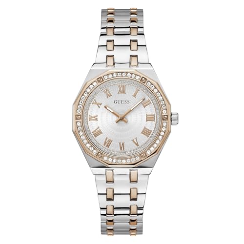 GUESS Analog White Dial Women's Watch-GW0770L5