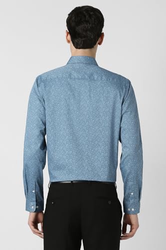 Men Light Blue Nuvo Fit Full Sleeves Formal Shirt