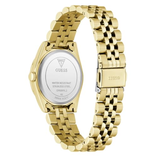 GUESS Round 34mm White Dial Analog Women Watch - GW1099L2