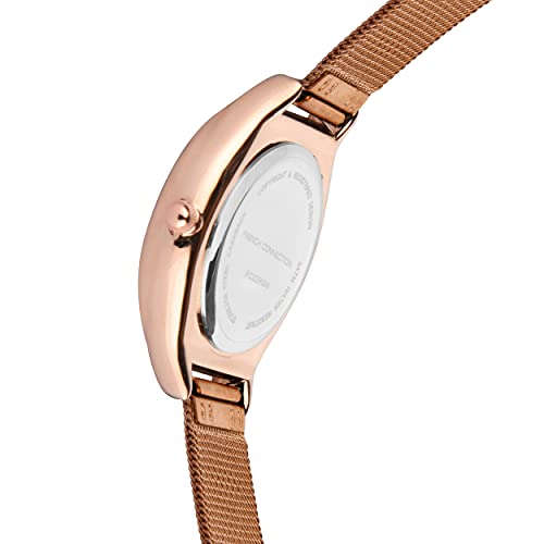 French Connection Analog Rose Gold Dial Women's Watch-FC22RGM