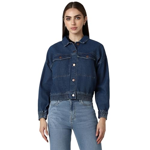 Van Heusen Women's A-Line Coat (VWJKFRGFV72991_Navy