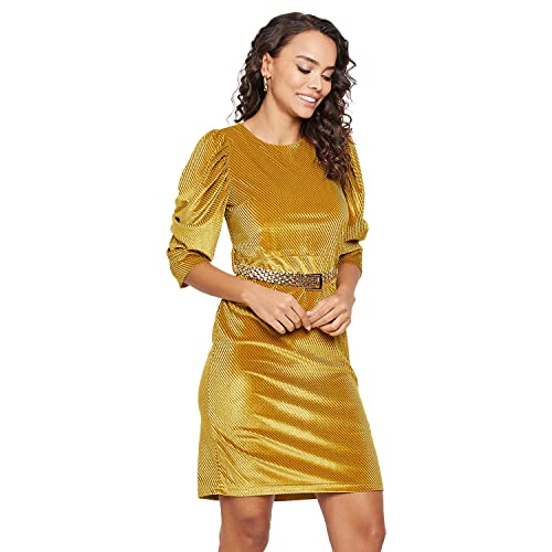 Madame Women Mustard Dress