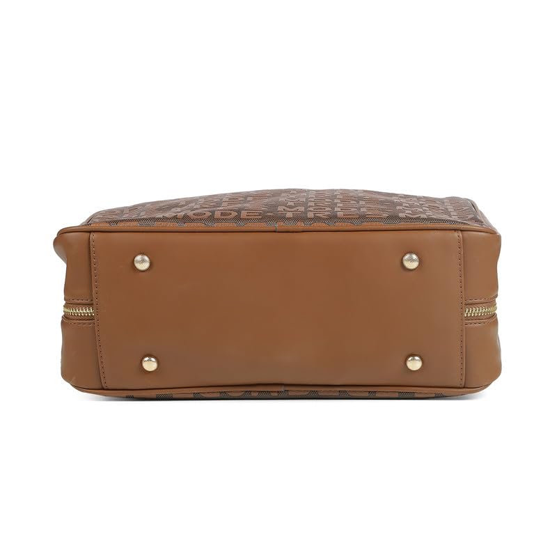 tresmode BELFAST Brown Vegan Leather Shoulder Bag
